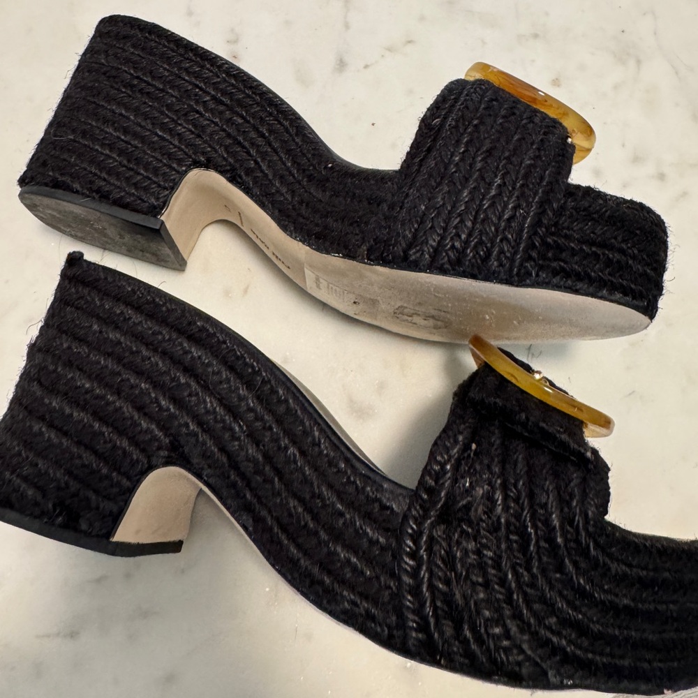 Cult Gaia Cleia Platform Espadrilles Sandals - Picture 6 of 10